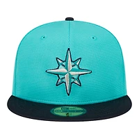 Seattle Mariners Teal 2024 Spring Training New Era 59FIFTY Fitted Hat