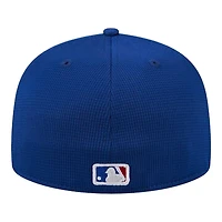 Chicago Cubs Blue 2024 Batting Practice New Era 59FIFTY Fitted Hat