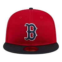 Boston Red Sox 2024 Batting Practice New Era 59FIFTY Fitted Hat