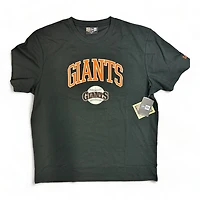 San Francisco Giants Black Basic Old School Logo New Era T-Shirt