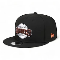 San Francisco Giants Black Batting Practice New Era 9FIFTY Snapback Hat