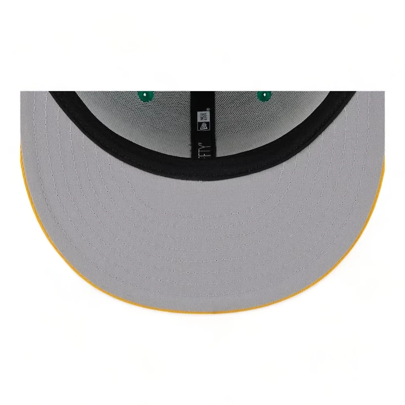 Oakland Athletics Green Yellow 2024 Batting Practice New Era 9FIFTY Snapback Hat