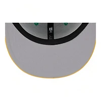 Oakland Athletics Green Yellow 2024 Batting Practice New Era 9FIFTY Snapback Hat