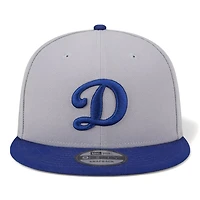Los Angeles Dodgers Gray Blue 2024 Batting Practice New Era 9FIFTY Snapback Hat