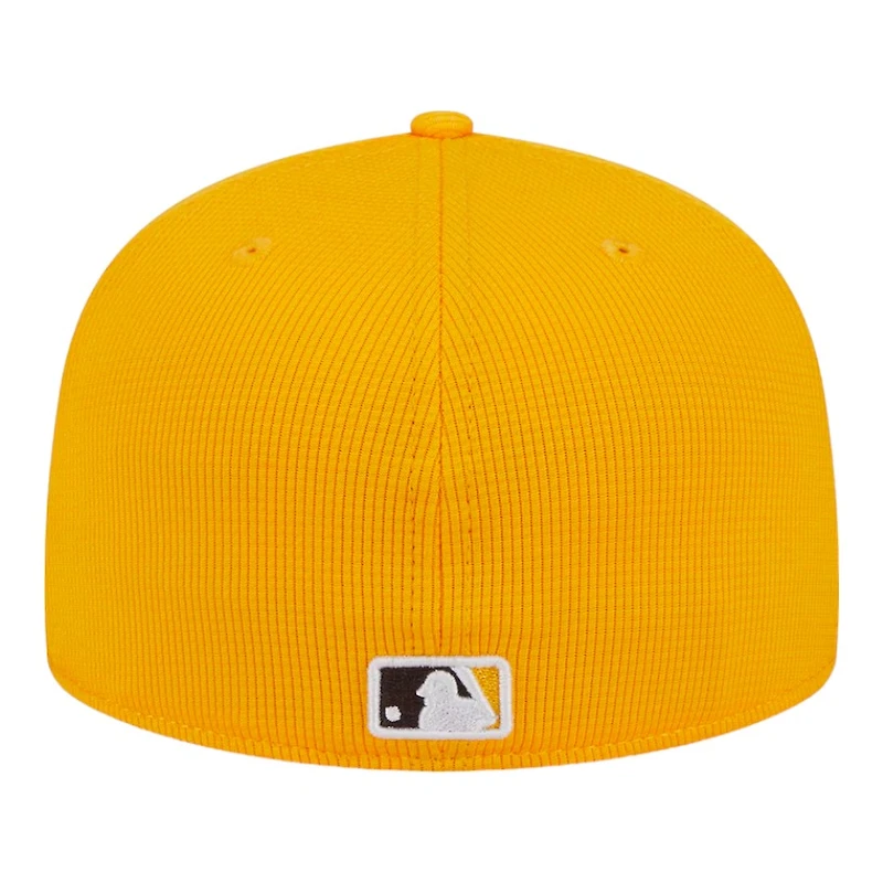 San Diego Padres Yellow 2024 Spring Training Patch New Era 59FIFTY Fitted Hat