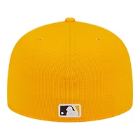 San Diego Padres Yellow 2024 Spring Training Patch New Era 59FIFTY Fitted Hat