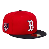 Boston Red Sox Navy 2024 Spring Training Patch New Era 59FIFTY Fitted Hat