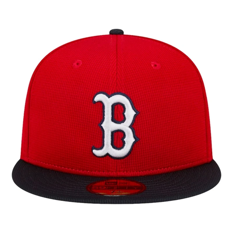 Boston Red Sox Navy 2024 Spring Training Patch New Era 59FIFTY Fitted Hat