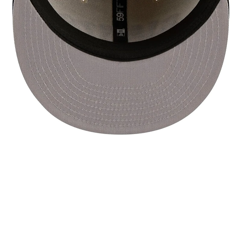 San Diego Padres Off White Cord Classic New Era 59FIFTY Fitted Hat