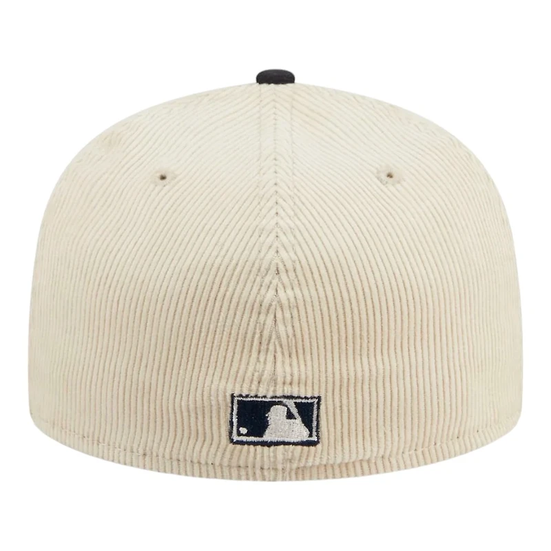 San Diego Padres Off White Cord Classic New Era 59FIFTY Fitted Hat