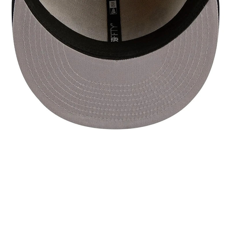 Los Angeles Dodgers Off White Cord Classic New Era 59FIFTY Fitted Hat