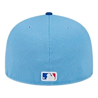Chicago Cubs Light Blue 2024 Spring Training New Era 59FIFTY Fitted Hat