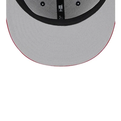 St. Louis Cardinals Navy Red 2024 Batting Practice New Era 9FIFTY Adjustable Snapback Hat