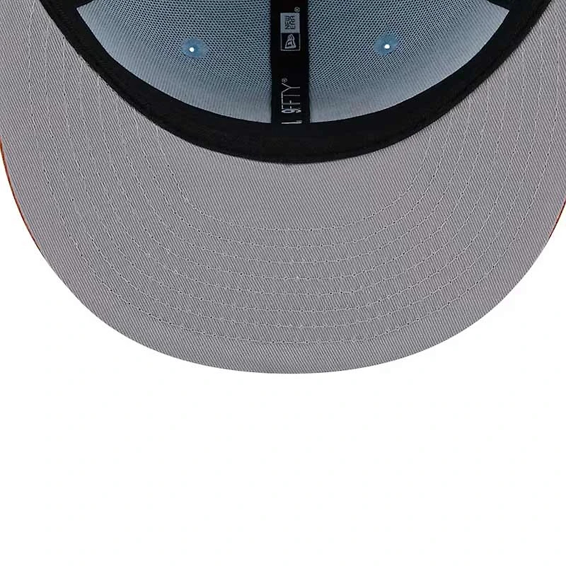 Los Angeles Lakers Light Blue and Brown Color Pack Gray UV NBA New Era 59FIFTY Fitted Hat