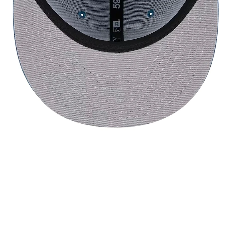 Los Angeles Lakers Blue Tonal Color Pack New Era 59FIFTY Fitted Hat