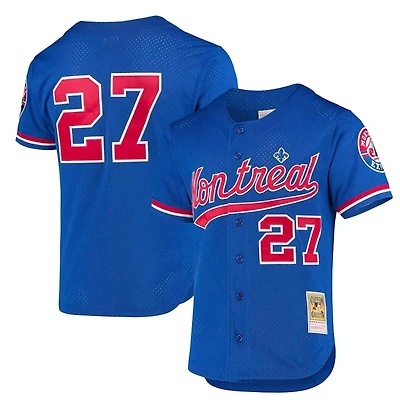 Montreal Expos Vladimir Guerrero Mitchell & Ness Royal Blue 1997 Cooperstown Collection  Jersey