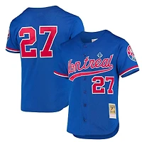Montreal Expos Vladimir Guerrero Mitchell & Ness Royal Blue 1997 Cooperstown Collection  Jersey