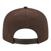 Mexico Brown Flag Patch Gray UV New Era 9FIFTY Snapback Hat