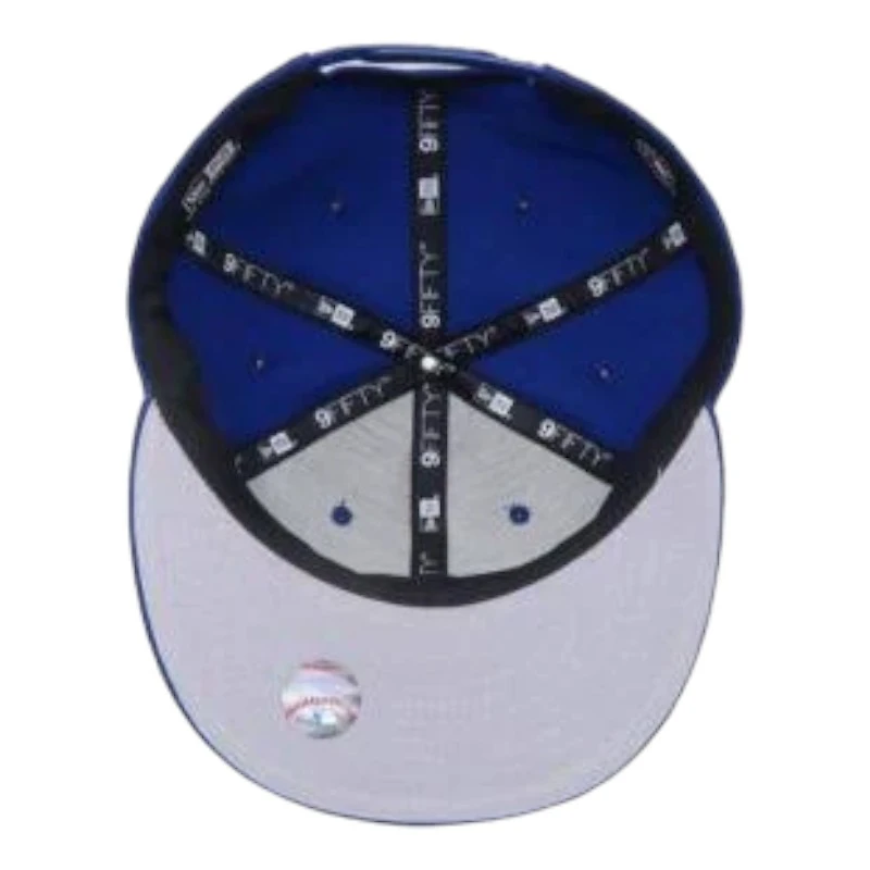 Mexico Royal Blue Flag Patch Gray UV New Era 9FIFTY Snapback Hat