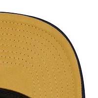 San Diego Padres White Navy Mitchell & Ness Pro Crown Snapback Hat