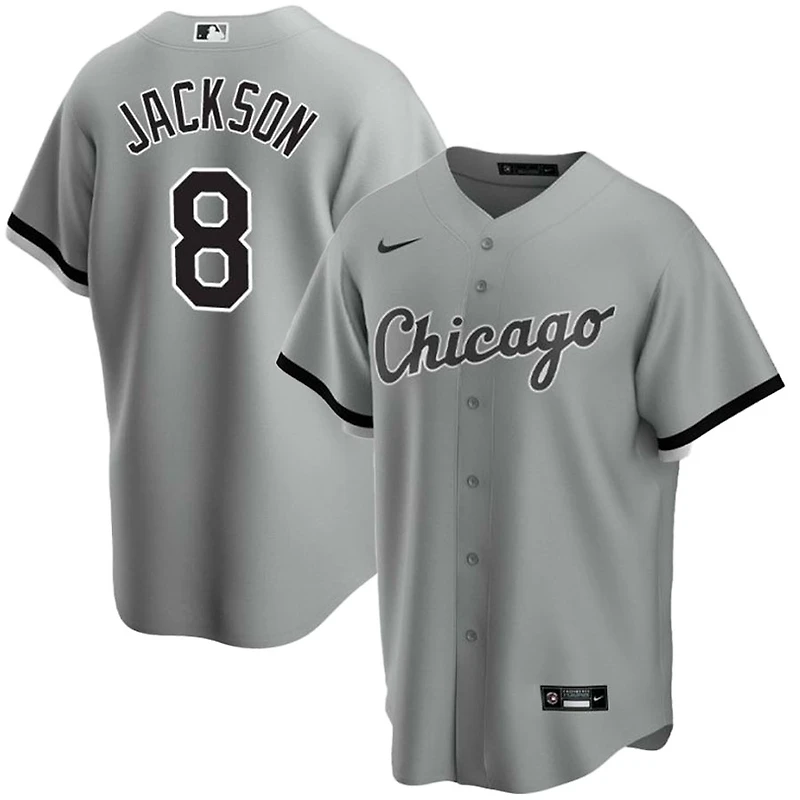 Chicago White Sox Bo Jackson Gray Road Nike Limited Player Jersey