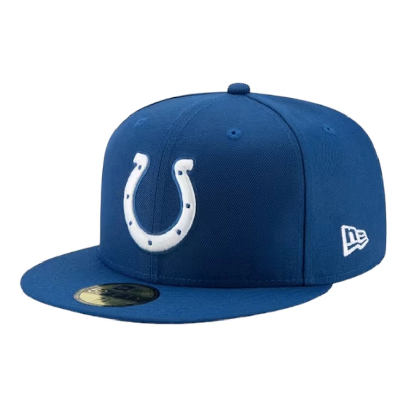 Indianapolis Colts Blue Team Color Basic New Era 59FIFTY Fitted Hat
