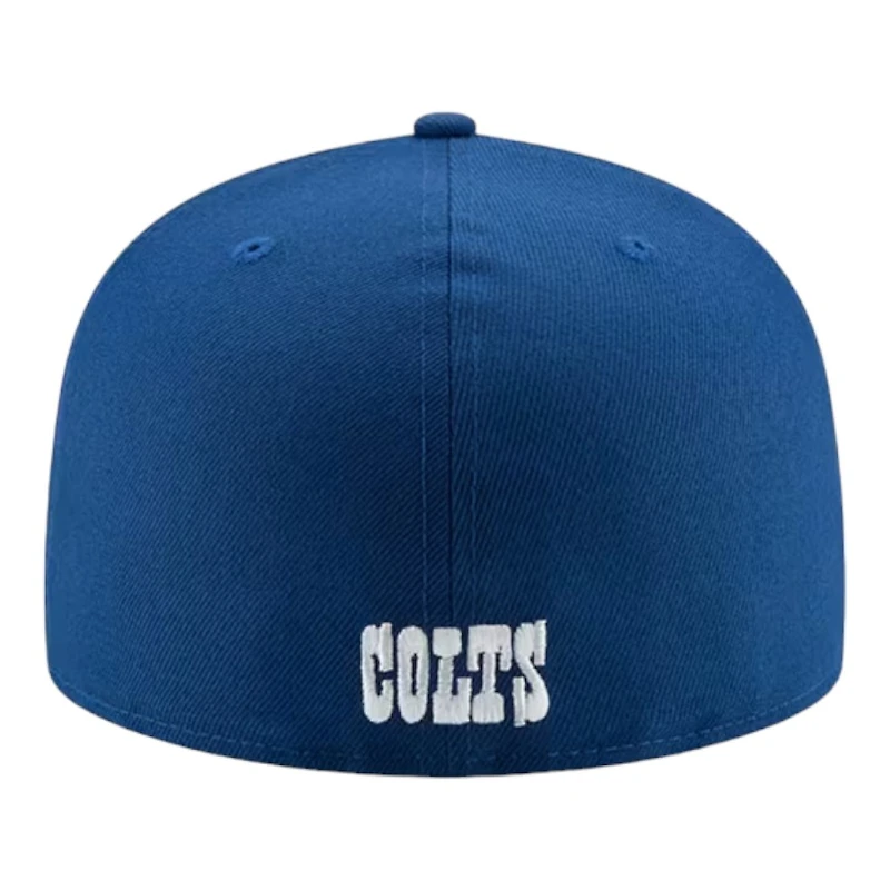 Indianapolis Colts Blue Team Color Basic New Era 59FIFTY Fitted Hat