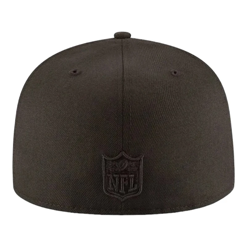 Denver Broncos Black on Basic New Era 59FIFTY Fitted Hat