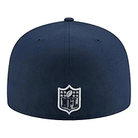 Dallas Cowboys Navy Team Color Basic New Era 59FIFTY Fitted Hat