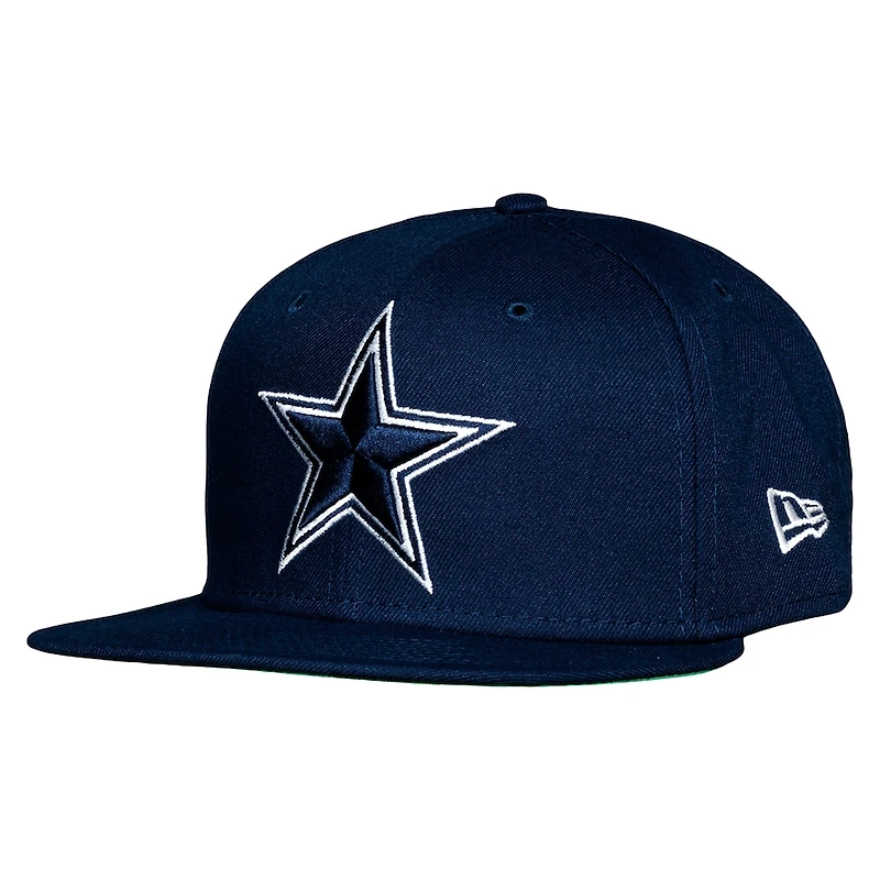 Dallas Cowboys Navy Team Color Basic New Era 59FIFTY Fitted Hat