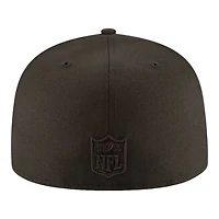 Buffalo Bills Black on Basic New Era 59FIFTY Fitted Hat
