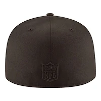 Baltimore Ravens Black on Basic New Era 59FIFTY Fitted Hat