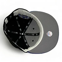 Texas Rangers Black and Blue FHM Pack 2019 Final Season Patch Gray UV New Era 59Fifty Fitted Hat