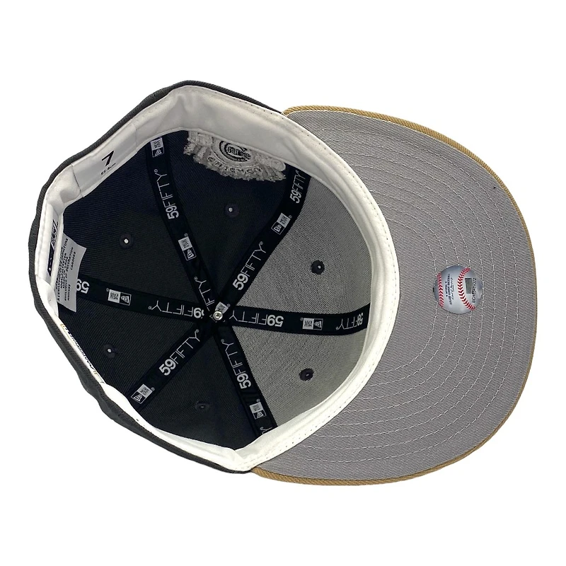 Chicago Cubs Graphite and Khaki FHM Pack 1990 ASG Patch Gray UV New Era 59Fifty Fitted Hat