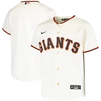 Youth San Francisco Giants Cream Nike Blank Team Jersey