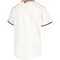 Youth San Francisco Giants Cream Nike Blank Team Jersey