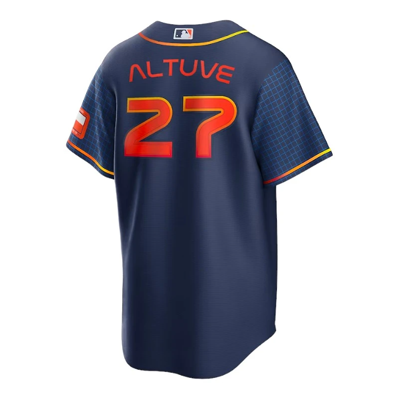 Houston Astros Jose Altuve Nike City Connect Navy Player Jersey