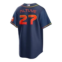 Houston Astros Jose Altuve Nike City Connect Navy Player Jersey