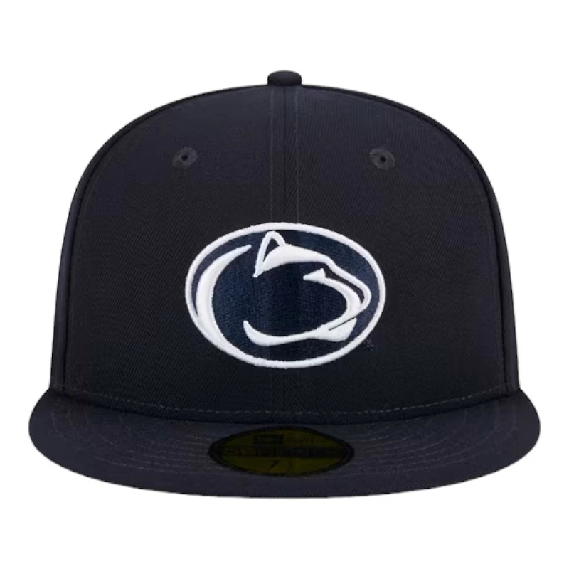 Penn State Nittany Lions Basic Navy NCAA New Era 59FIFTY Fitted Hat