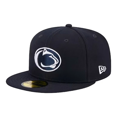 Penn State Nittany Lions Basic Navy NCAA New Era 59FIFTY Fitted Hat