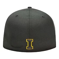 Iowa Hawkeyes Basic Black NCAA New Era 59FIFTY Fitted Hat