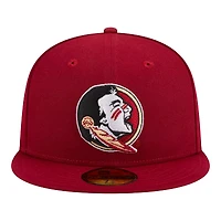 Florida State Seminoles Basic Garnet NCAA New Era 59FIFTY Fitted Hat