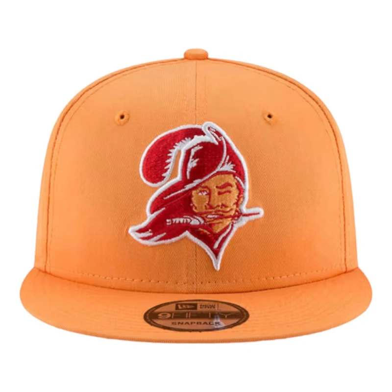 Tampa Bay Buccaneers Orange Historic Logo Basic New Era 9FIFTY Snapback Hat