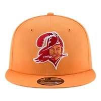 Tampa Bay Buccaneers Orange Historic Logo Basic New Era 9FIFTY Snapback Hat