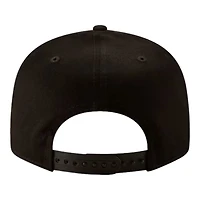 Pittsburgh Steelers Black on Black Basic New Era 9FIFTY Snapback Hat