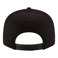 New England Patriots Black and White Basic New Era 9FIFTY Snapback Hat