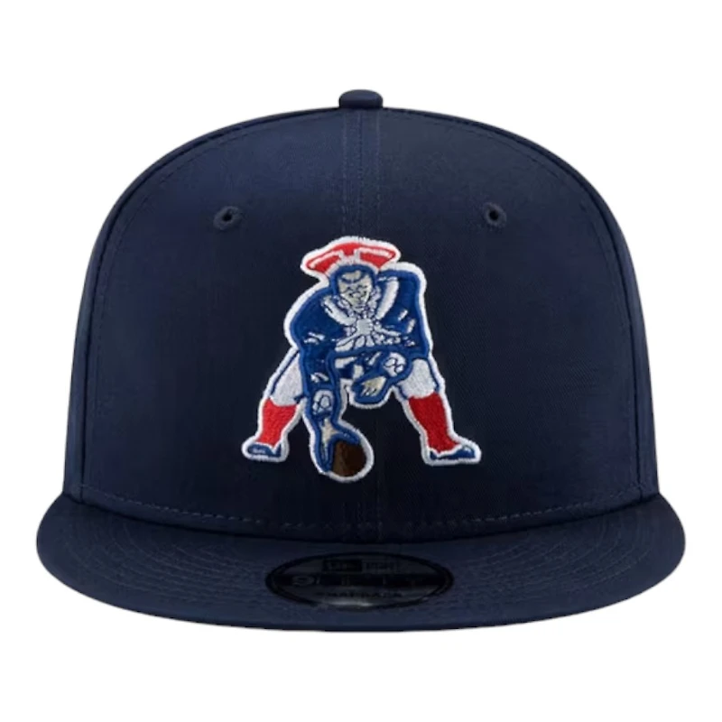 New England Patriots Navy Historic Logo Basic New Era 9FIFTY Snapback Hat