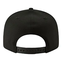Minnesota Vikings Black and White Basic New Era 9FIFTY Snapback Hat