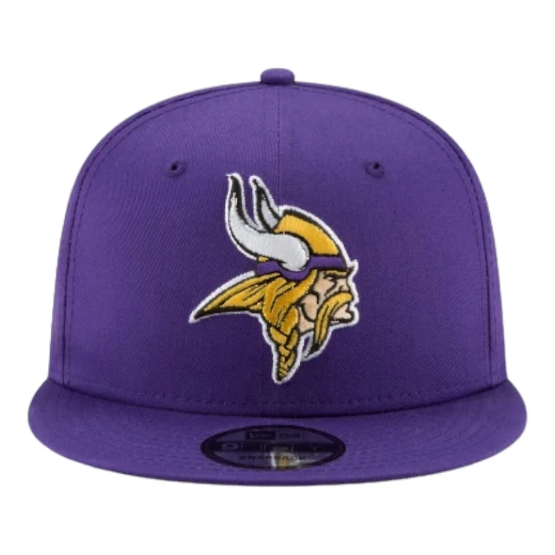 Minnesota Vikings Purple Team Color Basic New Era 9FIFTY Snapback Hat