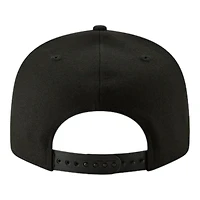 Miami Dolphins Black on Black Basic New Era 9FIFTY Snapback Hat